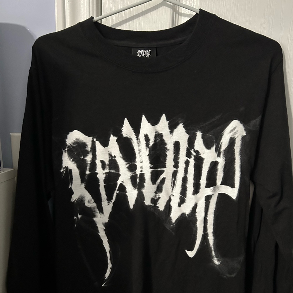 Revenge Black Smoke Long Sleeve Shirt (negotiable)